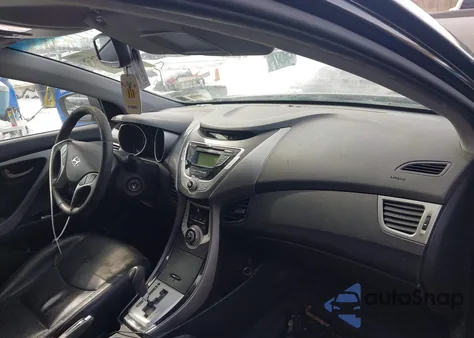 2012 Hyundai Elantra Limited (Ulsan Plant) z USA, uszkodzony, nr VIN KMHDH4AE0CU250794